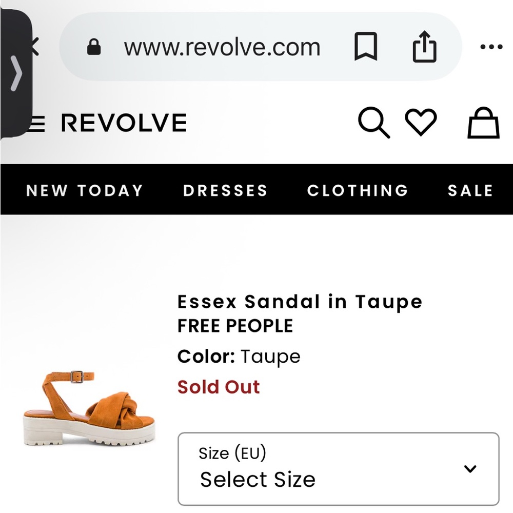 Free People Essex Tan and White Platform Sandals Revolve